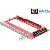 Convertor DeLOCK U.2 la M.3 / NF1 – adaptor PCIe 4.0 NVMe, SFF-8639 la SFF-8611/8612
