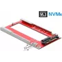 Convertor DeLOCK U.2 la M.3 / NF1 – adaptor PCIe 4.0 NVMe, SFF-8639 la SFF-8611/8612