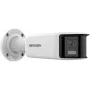 Cameră IP bullet de exterior Hikvision DS-2CD2T47G2P-LSU/SL 4MP AcuSense cu obiectiv 2.8mm, lumină albă, audio bidirecțional, lumină stroboscopică, PoE