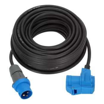 Cablu prelungitor Brennenstuhl 1168650525 25 m H07RN-F 3G 2,5 mm² albastru/negru