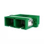 Cuplaj simplex SC/APC EFB Elektronik, single-mode, verde