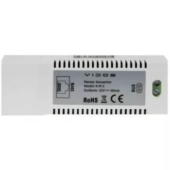 Convertor VIDOS 2IP K-IP-2 pentru sistemul de interfon cu 2 fire VIDOS DUO