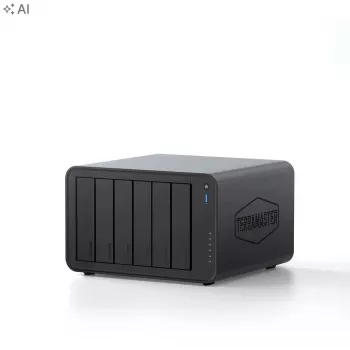 TerraMaster F6-425PRO Server de fișiere NAS, 6 nuclee, 8 GB DDR5 RAM, fără discuri