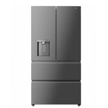 Frigider-congelator French Door DREAME DRF560WMXEEUP, 561 L, Platinum Inox, Wi-Fi, No Frost