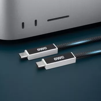 OWC Cablu USB4 USB-C optic activ 3m (10ft) - 40Gbps, 100W, negru