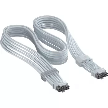 Corsair Cablu ThermalProtect PCIe 5.1 600W 12V-2x6 alb