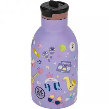 Sticlă termoizolantă pentru copii 24Bottles Kids 330 ml Dino