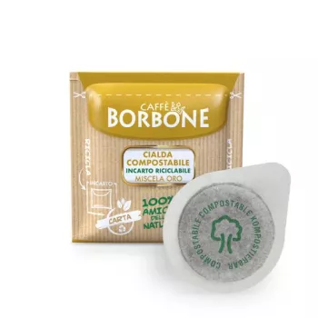 Caffè Borbone Miscela Oro 44mm Sistem ESE capsule de cafea 100 bucăți 7,2g fiecare
