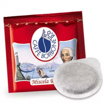 Capsule de cafea Caffè Borbone Miscela Rossa sistem ESE 44 mm, 50 buc. x 7,2 g