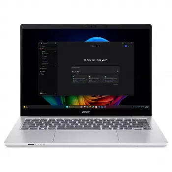 Laptop 2-in-1 Acer TravelMate P4 Spin 14 AI TMP414RN-56-TCO - ecran tactil IPS de 14 inch - Intel Core Ultra 5 325 - 16 GB RAM - 512 GB SSD - Windows 11 Pro