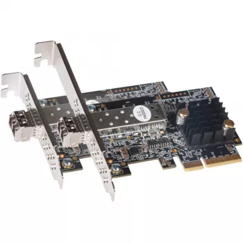 Placă PCIe Sonnet Solo 10 Gigabit Ethernet SFP+ 1 port compatibilă Thunderbolt