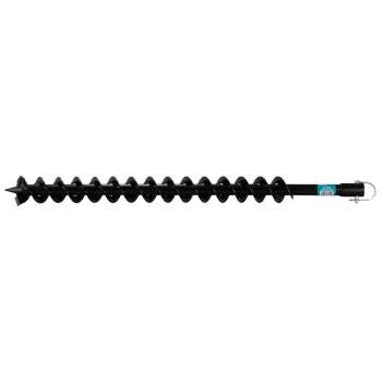 Burghiu pentru pământ Makita E-25498, lungime 800 mm, diametru 60 mm, pentru burghie pentru pământ cu acumulator