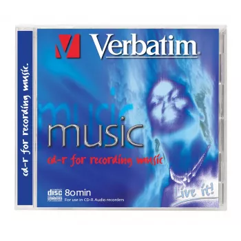 Verbatim Matricas CD-R Audio 80 Min Music 10 Pack Jewel