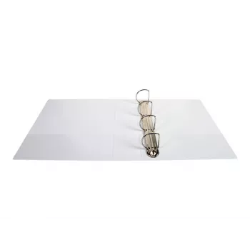 Exacompta Kreacover Binder de prezentare cu inele - Lățime cotor 86 mm - pentru A4 Maxi (242 x 297 mm)