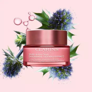 CLARINS MULTI-ACTIVE CREME NUIT Cremă de noapte regeneratoare și netezitoare pentru toate tipurile de ten 50ML