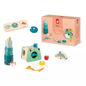 Set jucărie educativă Janod Box 12 luni+