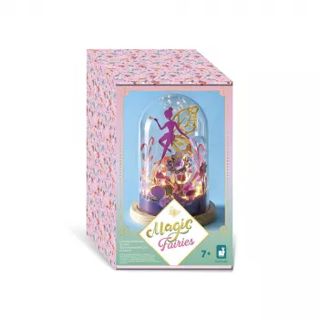Set creativ DIY Janod Magic Fairies Secret Garden veioză de noapte 7+