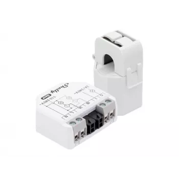 Contor de energie Shelly EM Gen4 de montaj în perete cu WiFi, Zigbee, Matter