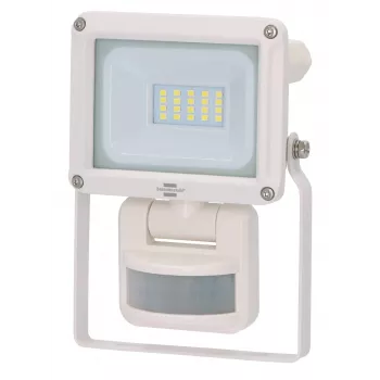 Proiector LED Brennenstuhl JARO 1060 P cu senzor de mișcare cu infraroșu, 10 W, 1060 lm, alb lumină de zi 6500 K, IP65, IK08, montaj pe perete, cablu 1 m