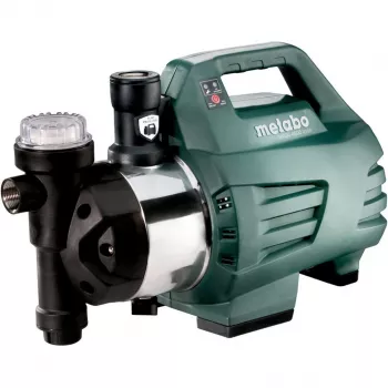 Sistem automat de alimentare cu apă pentru casă Metabo HWAI 4500 Inox, negru/verde, 1300 W