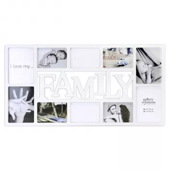 Galerie de perete NIELSEN DESIGN Family Collage alb rășină 8999331