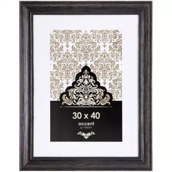 Ramă foto din lemn NIELSEN DESIGN Accent Vintage 30x40 negru