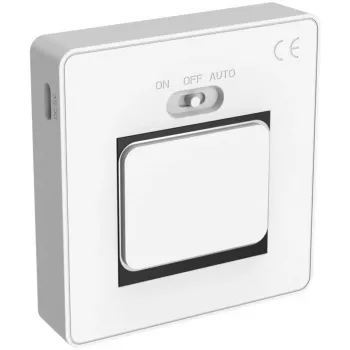 ANSMANN NL5R LED Lampă de veghe cu senzor de crepuscul, alb, 7,0 cm, 1 bucată (1600-0481)
