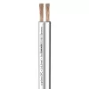 Cablu de difuzor Sommer Cable SC-Prisma, 2 x 2,50 mm², PVC 9,1 x 4,3 mm, alb (401-0250-WS)