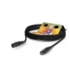 Cablu DMX512 Sommer Cable Binary 434, 4 x 0,34 mm², mufă XLR tată 5 pini la mufă XLR mamă 5 pini, HICON, negru, 2,5 m (B4GSU0250-SW)