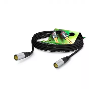 Cablu de rețea Sommer Cable SC-Mercator CAT.7 PUR, 8 x 0,14 mm², RJ45 la RJ45, NEUTRIK, negru, 5 m (P7NE-0500-SW)