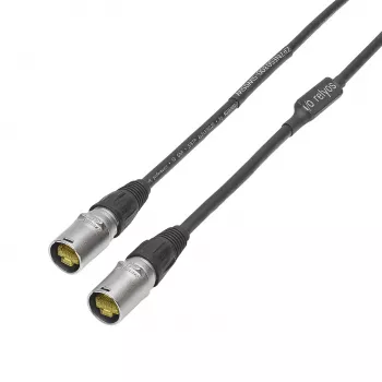 Cablu de rețea Sommer Cable SC-Mercator CAT.7 PUR, 8 x 0,14 mm², RJ45 la RJ45, NEUTRIK, negru, 3 m (P7NE-0300-SW)