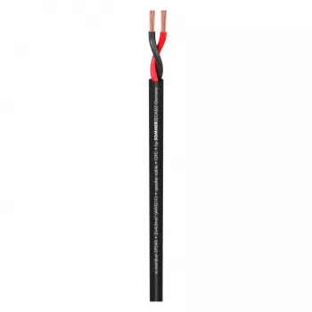 Cablu de boxă Sommer Cable 440-0051 Meridian Mobile SP240 2 x 4,0 mm², negru, la metru