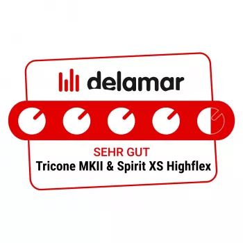 Cablu de instrument Sommer Cable Tricone MKII, 1 x 0,22 mm², mufă jack mono 6,3 mm la mufă jack mono 6,3 mm, HICON, negru, 3 m (TRWT-0300-SW)