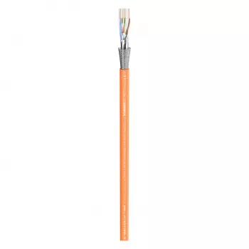 Cablu de instalație de rețea Sommer Cable SC-Mercator CAT.7 S/FTP 8x conductor interior 4x2² FRNC, portocaliu