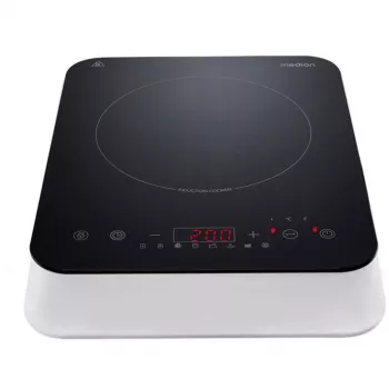 Plită cu inducție MEDION LIFE MD 18490 (negru/alb, 2000 Watt)