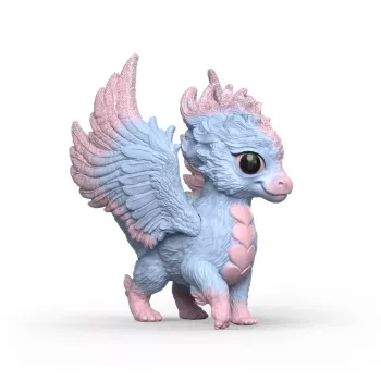 Schleich Bayala Baby Crystal Dragon figurină de jucărie