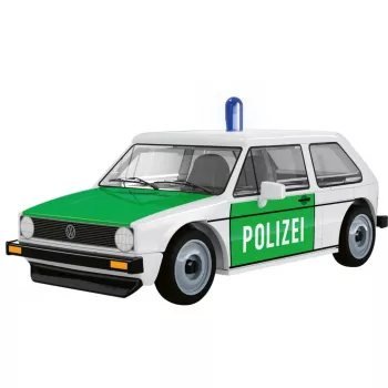 Set de construcție COBI 24642 Volkswagen Golf (1974) Polizei, 1:35, alb