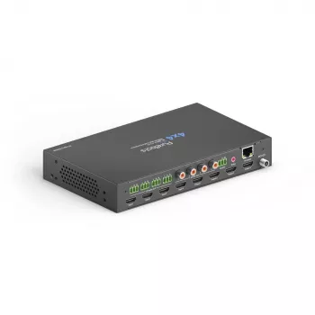 Matrice HDMI 2.0 PureLink PureTools 4x4 4K 60Hz 4:4:4 HDR10 și audio - comutator KVM - RS-232