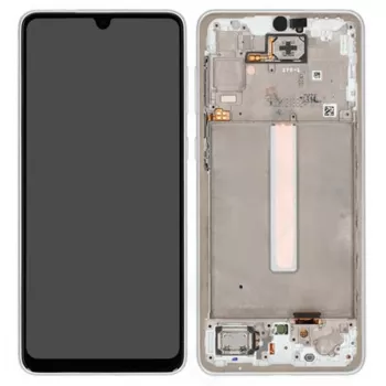 Ansamblu display LCD Samsung Galaxy A33 5G alb (GH82-28143B)