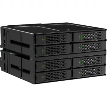 Modul backplane full metal ICY DOCK ToughArmor MB508V5P-B 8 bay 2,5 inch U.2/U.3 NVMe SSD/HDD