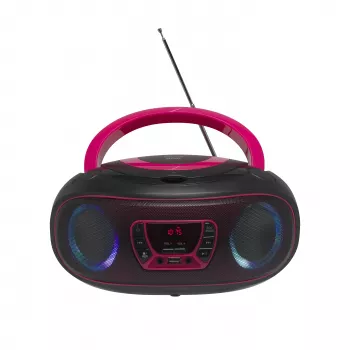 DENVER TCL-212BT Portable Boombox Pink