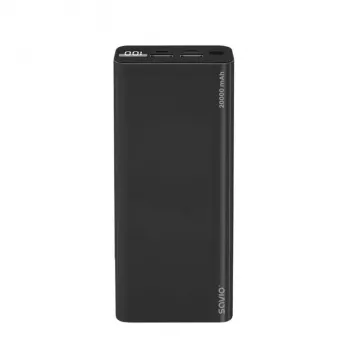 Power bank SAVIO BA-05 20000 mAh Negru
