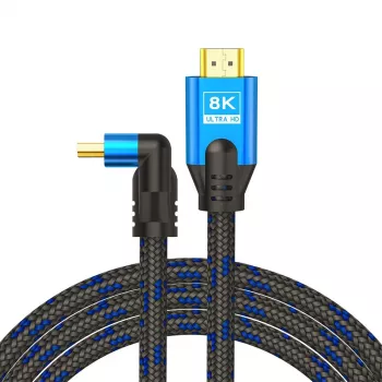Cablu HDMI SAVIO tată-tată 5m 8K albastru