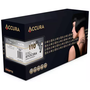 Cartuș toner compatibil Accura pentru Kyocera TK-1140 (negru, 7200 pagini)
