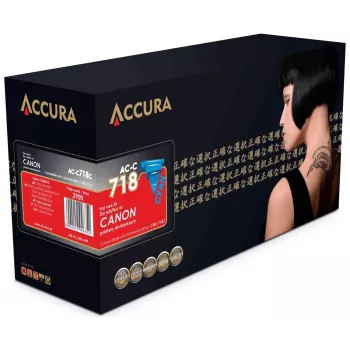 Cartuș toner compatibil Accura Canon CRG-718C cyan