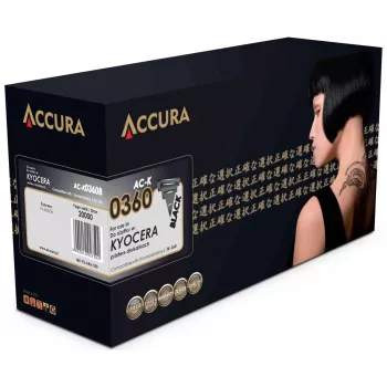 Toner Accura Kyocera (TK-360) compatibil - Negru, randament ridicat, 20.000 pagini