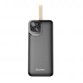 Power bank Hawk HW-PB30000 30000mAh Negru