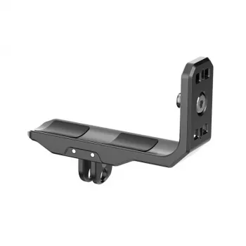 Suport adaptor PULUZ orizontal vertical cu șurub de 1/4 inch și sistem GoPro pentru Insta360 X4 / Insta360 X5 / PU982B