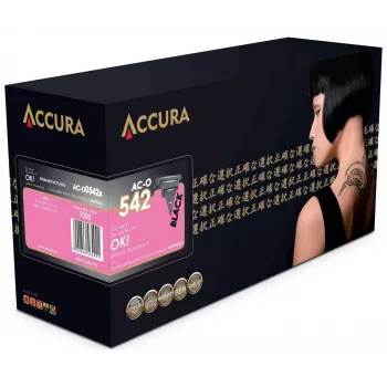 Cartuș de toner Accura negru compatibil OKI 46490608