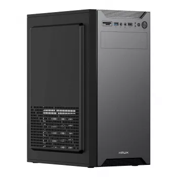 KRUX KIRO ATX Midi Tower Case, No Window, without PSU, Black
